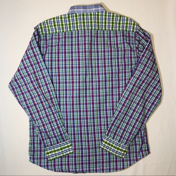 Desigual Patchwork Button Front Large - Picture 5 of 8